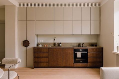 Kitchen in a Helsinki apartment designed by Anna Koivumäki. Photo by Vanessa Forstén.