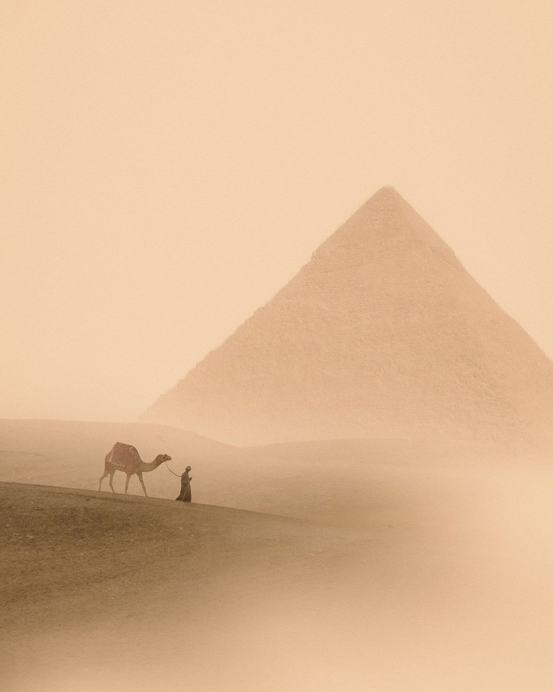 An Instagram  post added on Jul 10, 2024. The author is @moonrelated. May present: pyramid, great sphinx of giza, cairo, the great pyramid of giza.