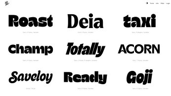 A cover of "Typeverything Fonts" cluster. The owner is typeverything. The cluster consists of 5 elements.