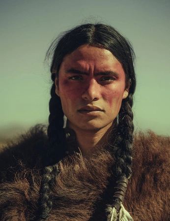 A cover of "Native American man" cluster. The owner is cairlock. The cluster consists of 8 elements.