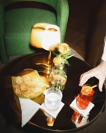 A cover of "Classy Lounge Food" cluster. The owner is miamifoodstylist. The cluster consists of 1 element.