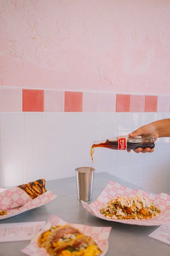 A cover of "FOOD CAFÉ" cluster. The owner is nolwennig. The cluster consists of 8 elements.