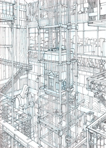 A cover of "Projet urbex" cluster. The owner is alilion. The cluster consists of 37 elements.