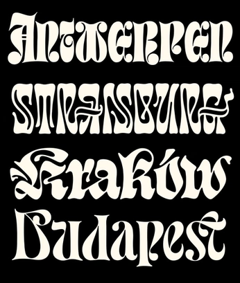 A cover of "字体" cluster. The owner is lanhaojue. The cluster consists of 16 elements.