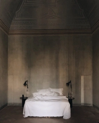 A cover of "interiors" cluster. The owner is rrstudio.design. The cluster consists of 77 elements.