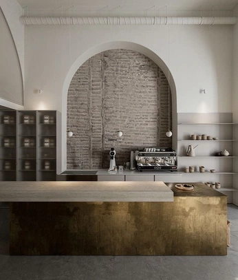 A cover of "Cafe Inspo" cluster. The owner is ahaan. The cluster consists of 2 elements.