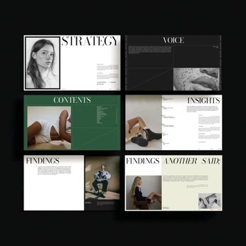 A cover of "Brand Kit Docs" cluster. The owner is yourmotbydani. The cluster consists of 15 elements.