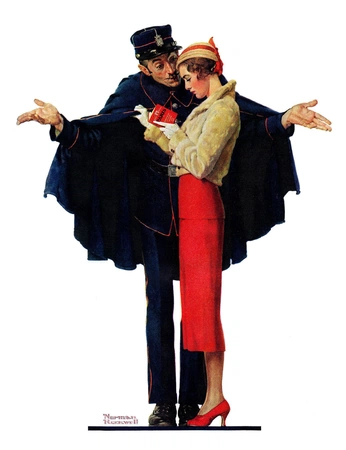 A cover of "Norman Rockwell" cluster. The owner is greenmark. The cluster consists of 7 elements.