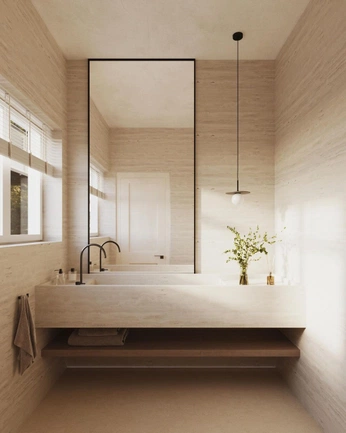 A cover of "Neutral Powder Bath Room" cluster. The owner is lorenkreiss. The cluster consists of 216 elements.