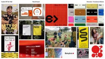 A cover of "Layouts" cluster. The owner is melontokkilab. The cluster description is "Layouts for basically everything: Moodboards, Posters, etc. ". The cluster consists of 284 elements.