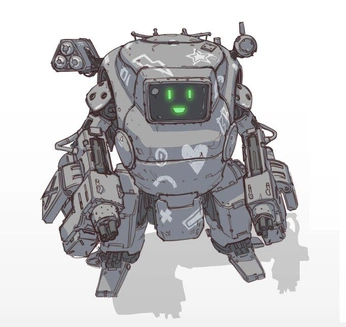 A cover of "3D Mecha" cluster. The owner is hirosan. The cluster consists of 6 elements.