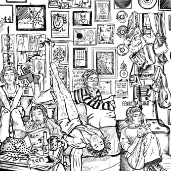 A cover of "╰(✿˙ᗜ˙)੭━☆ﾟ.*･｡ﾟ" cluster. The owner is incelslayer420. The cluster consists of 27 elements.