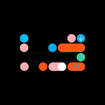 A cover of "WHERESITE DOTS" cluster. The owner is razuuuu. The cluster consists of 18 elements.