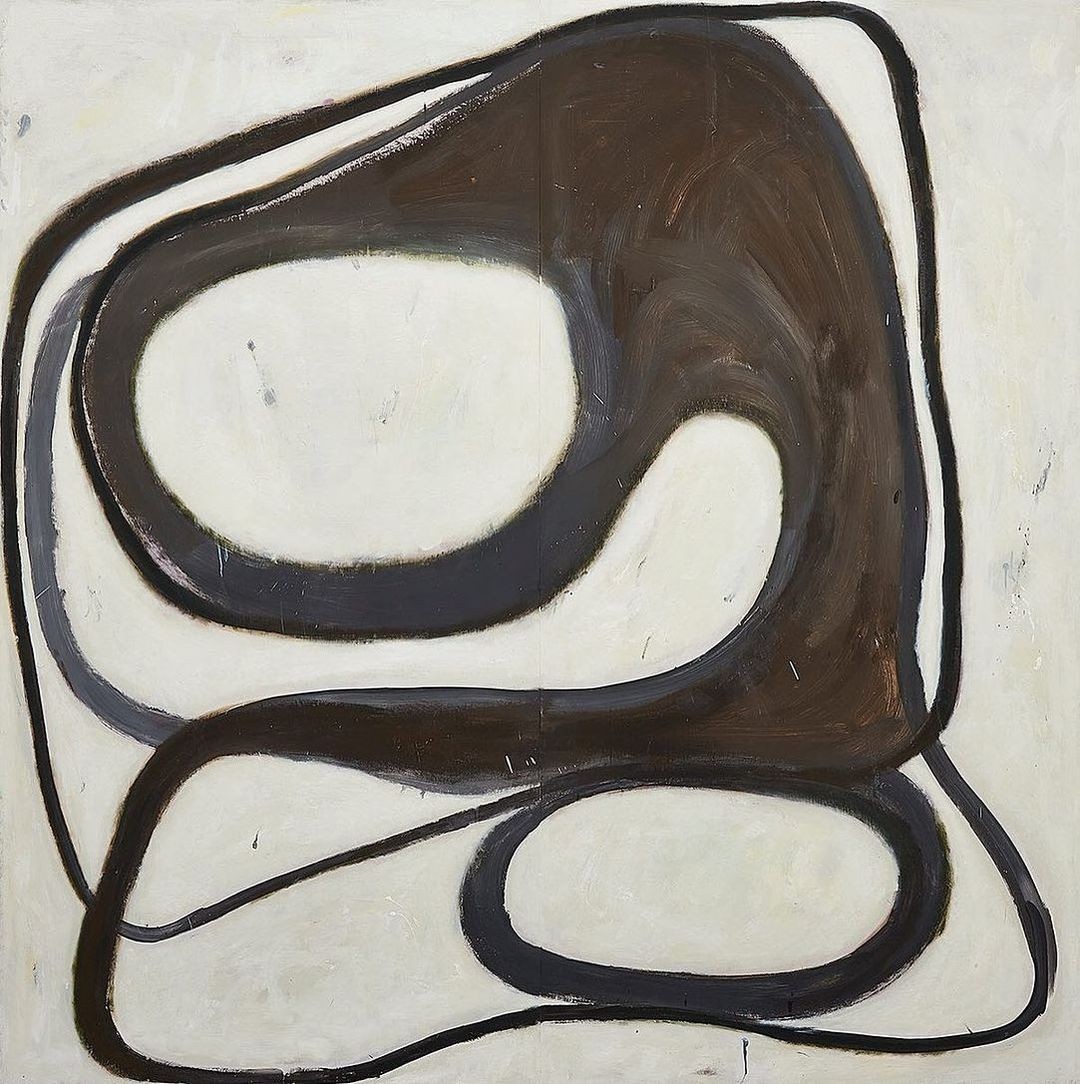 Numbers, a 2019 painting by Australian artist Ildiko Kovacs.