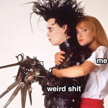 A cover of "008 weirdo vibes" cluster. The owner is stephiejournal. The cluster consists of 11 elements.