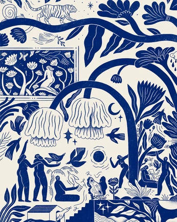 A cover of "illustration" cluster. The owner is kersten. The cluster consists of 12 elements.