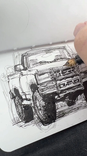 A cover of "Sketching" cluster. The owner is charlieasdfasdf. The cluster consists of 17 elements.