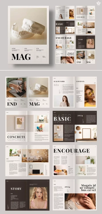 A cover of "Graphic Design" cluster. The owner is weandthecolor. The cluster description is "Graphic design, branding, typography, layouts, and visual trends.". The cluster consists of 2302 elements.