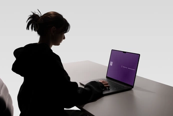 A cover of "MacBook Pro Mockup" cluster. The owner is devicegraphics. The cluster description is "Featuring the MacBook Pro Collection by
Device.Graphics™". The cluster consists of 1 element.