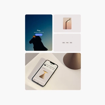 A cover of "Luxury / Tech Minimalism" cluster. The owner is raquelpalleja. The cluster consists of 3 elements.