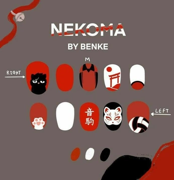 A cover of "paznokcie" cluster. The owner is kikimorabood. The cluster consists of 38 elements.