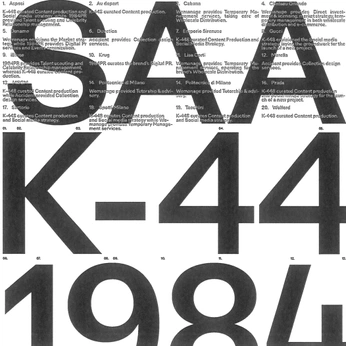 A cover of "Typography and layout" cluster. The owner is wthjustice. The cluster consists of 1 element.
