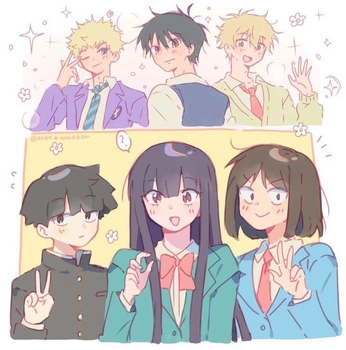 A cover of "shoujo stuff" cluster. The owner is bunbunmilk. The cluster consists of 2 elements.