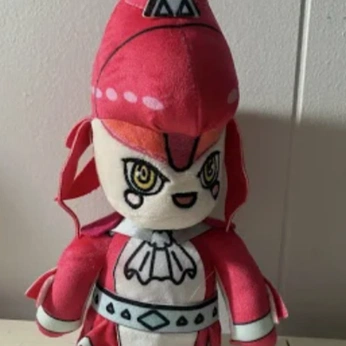 A cover of "( ╹▽╹ )" cluster. The owner is spiraling.star. The cluster description is "don't ask <333". The cluster consists of 56 elements.