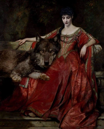 A cover of "people with animals" cluster. The owner is lambtothe. The cluster consists of 21 elements.