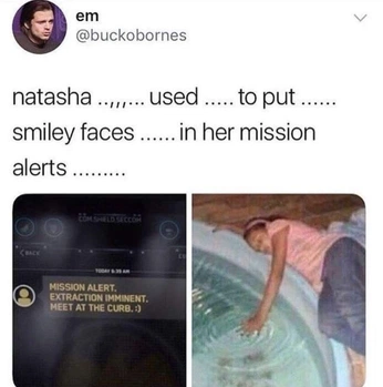 A cover of "marvel shit" cluster. The owner is elizamelrose. The cluster consists of 9 elements.