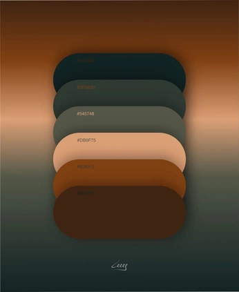 A cover of "color palette" cluster. The owner is wisl7. The cluster consists of 3 elements.