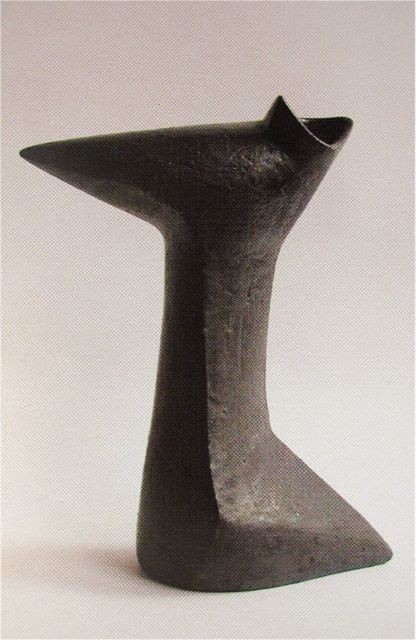 Ceramic vase by French modernist artist Valentine Schlegel.