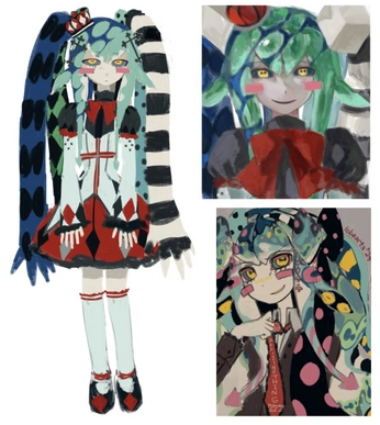 A cover of "Character design" cluster. The owner is rosieposi11. The cluster consists of 11 elements.