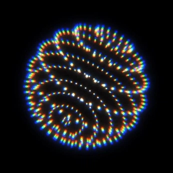 A cover of "cc/glsl" cluster. The owner is lauzi. The cluster description is "creative coding & computer graphics inspo". The cluster consists of 57 elements.