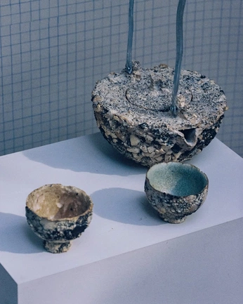 A cover of "Pottery" cluster. The owner is mangotheshort. The cluster consists of 18 elements.