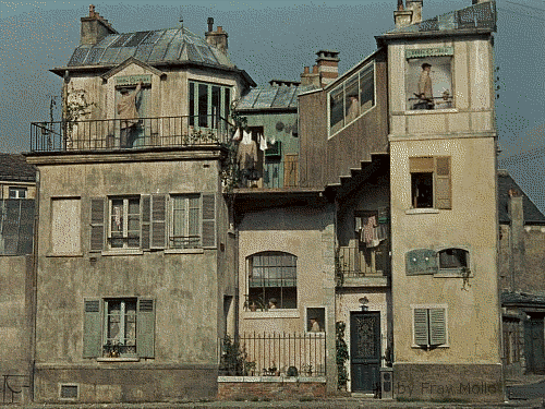 Monsieur Hulot's House from Jacques Tati's 1958 film Mon Oncle.