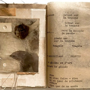 A cover of "Junk/Art Journal" cluster. The owner is knaveofspades. The cluster consists of 28 elements.