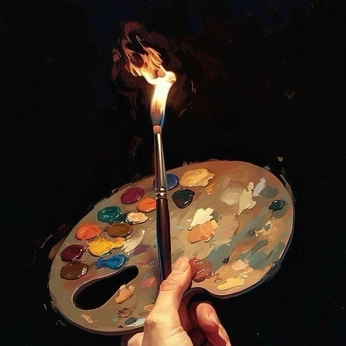 A cover of "Art" cluster. The owner is ashley07. The cluster consists of 10 elements.