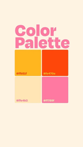 A cover of "palette" cluster. The owner is whataboutangeles. The cluster consists of 21 elements.