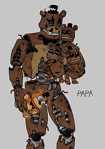 A cover of "FNaF" cluster. The owner is artsyreyes. The cluster consists of 2 elements.