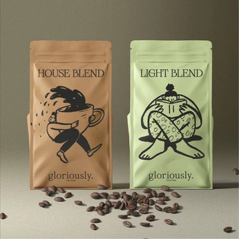 A cover of "CAFÉ VISIO" cluster. The owner is ginaa.a. The cluster consists of 9 elements.