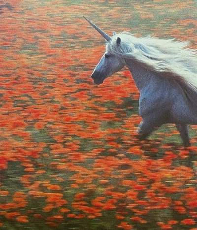 An Instagram  post added by ashturner on Sep 08, 2023. The author is @tova_good. May present: painting, flower, plant, grass, working animal.