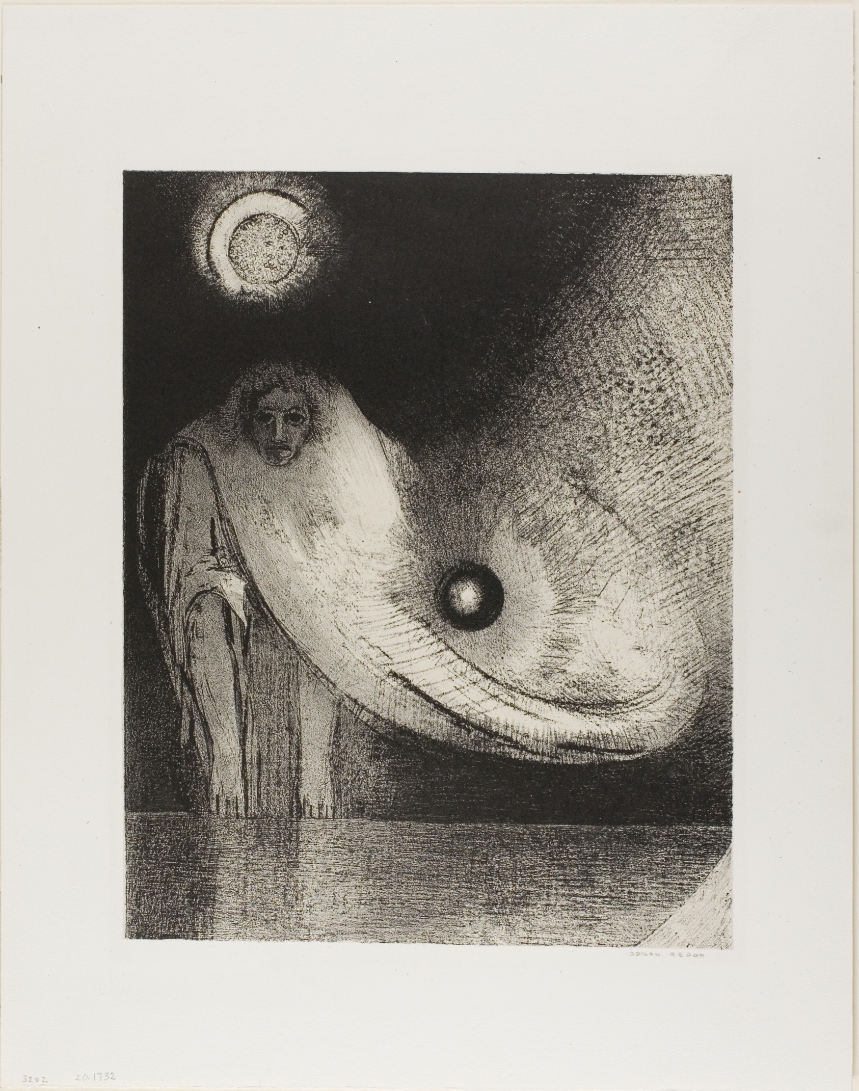 An image added by cosmos on Jul 20, 2024. May present: odilon redon, the buddha, van gogh museum, le buddha, art.
