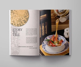 A cover of "asian cuisine magazine" cluster. The owner is jmsty.131313. The cluster consists of 33 elements.