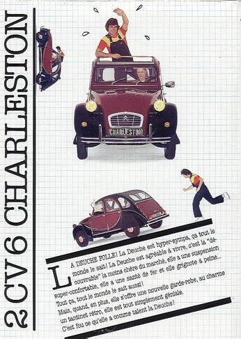 A cover of "2cv6 Charleston" cluster. The owner is simca1000. The cluster consists of 2 elements.