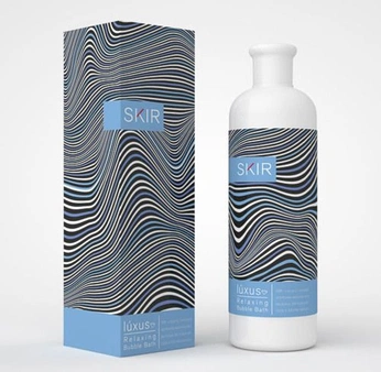 A cover of "Packaging Design" cluster. The owner is weandthecolor. The cluster description is "Packaging design, branding, labels, visuals, and product identity.". The cluster consists of 627 elements.