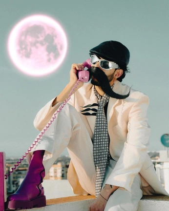 A cover of "Artistique portrait" cluster. The owner is jouska. The cluster consists of 8 elements.