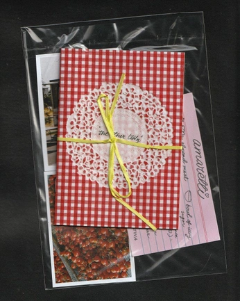 A cover of "Vintage recipe cards" cluster. The owner is naturesnursee. The cluster consists of 11 elements.