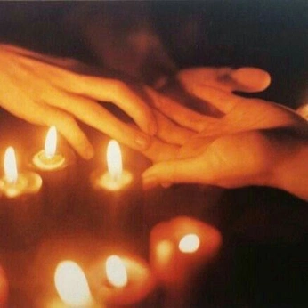 A cover of "intimacy" cluster. The owner is gabij. The cluster description is "the deepest moments of intimacy occur when you’re not talking". The cluster consists of 18 elements.