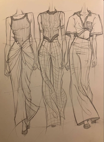 A cover of "fashion illustration" cluster. The owner is fashionpinsava. The cluster consists of 2 elements.